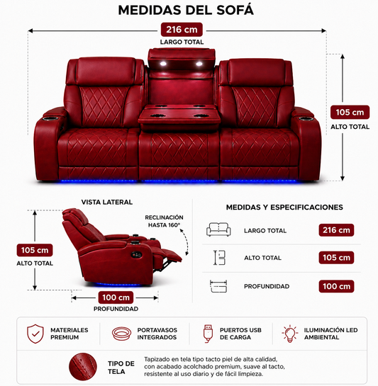 SOFLIXMÉXICO® MONTECARLO — Vive la experiencia de un cine sin salir de casa