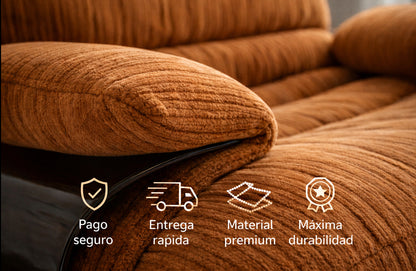 SOFLIXMÉXICO® VENTURO — El estilo italiano que transforma cualquier espacio.