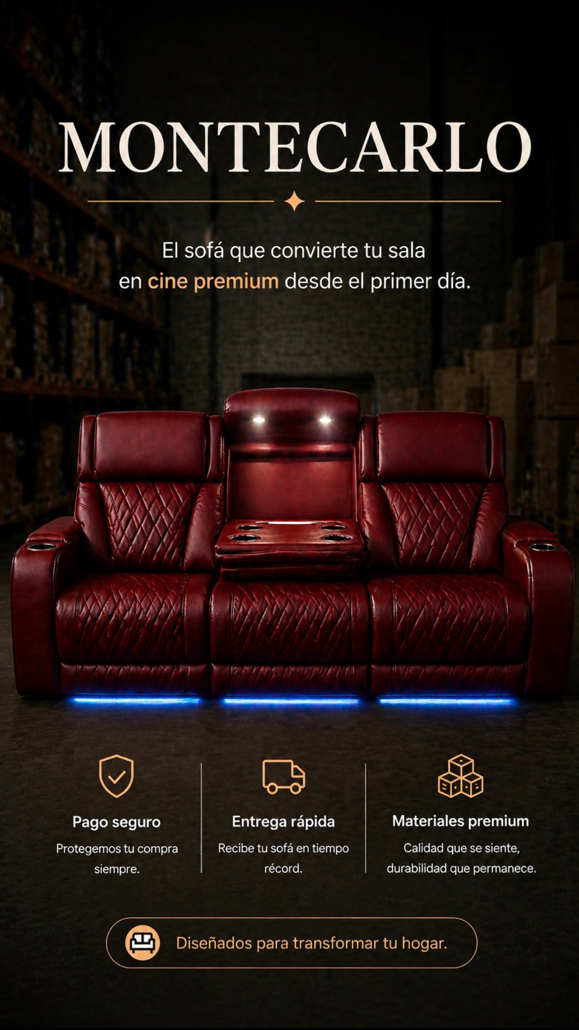 SOFLIXMÉXICO® MONTECARLO — Vive la experiencia de un cine sin salir de casa