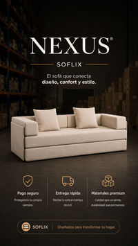 SOFLIXMEXICO® NEXUS — El descanso que tu casa estaba esperando.