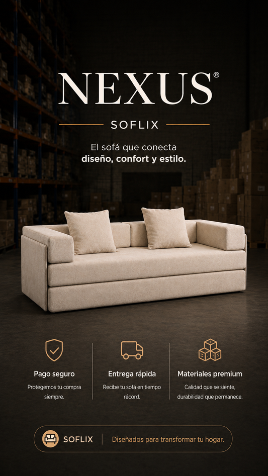 SOFLIXMEXICO® NEXUS — El descanso que tu casa estaba esperando.