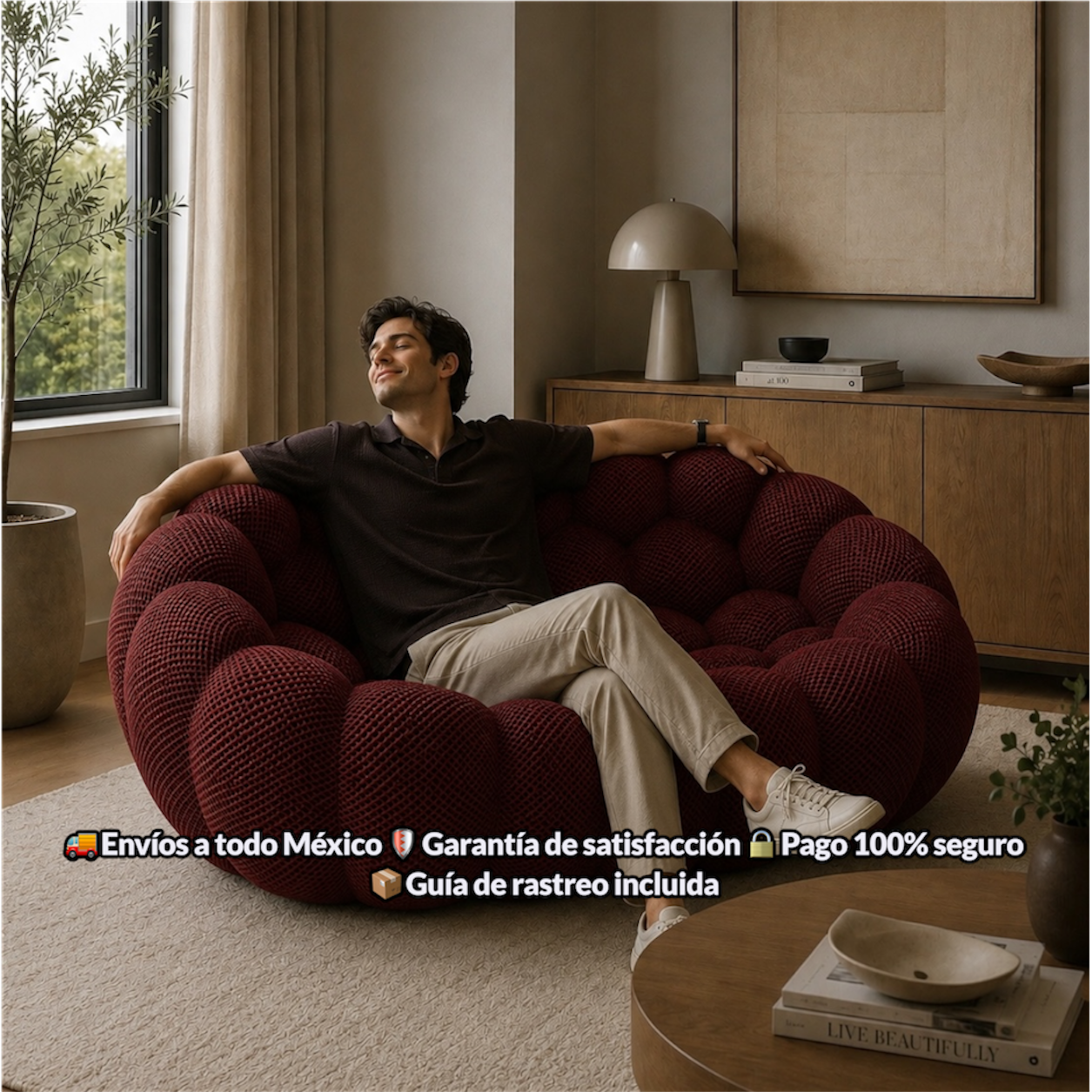 SOFLIXMÉXICO® BUBBLE — Creado para destacar en cualquier hogar.