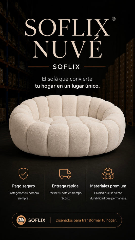 SOFLIXMÉXICO® NUVÉ — El sofá que todos quieren tener este 2026.