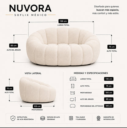 SOFLIXMÉXICO® NUVÉ — El sofá que todos quieren tener este 2026.