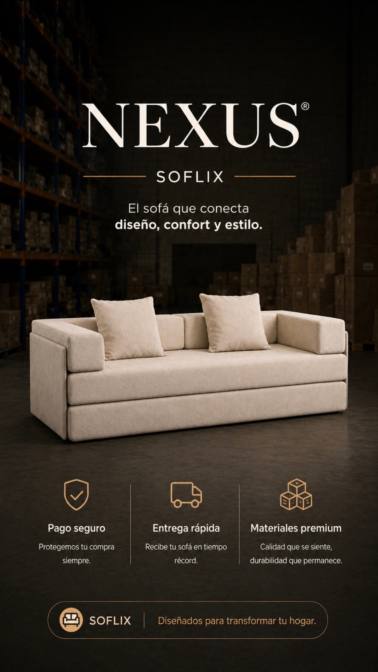 SOFLIXMÉXICO® NEXUS — Pensado para quienes disfrutan el verdadero descanso