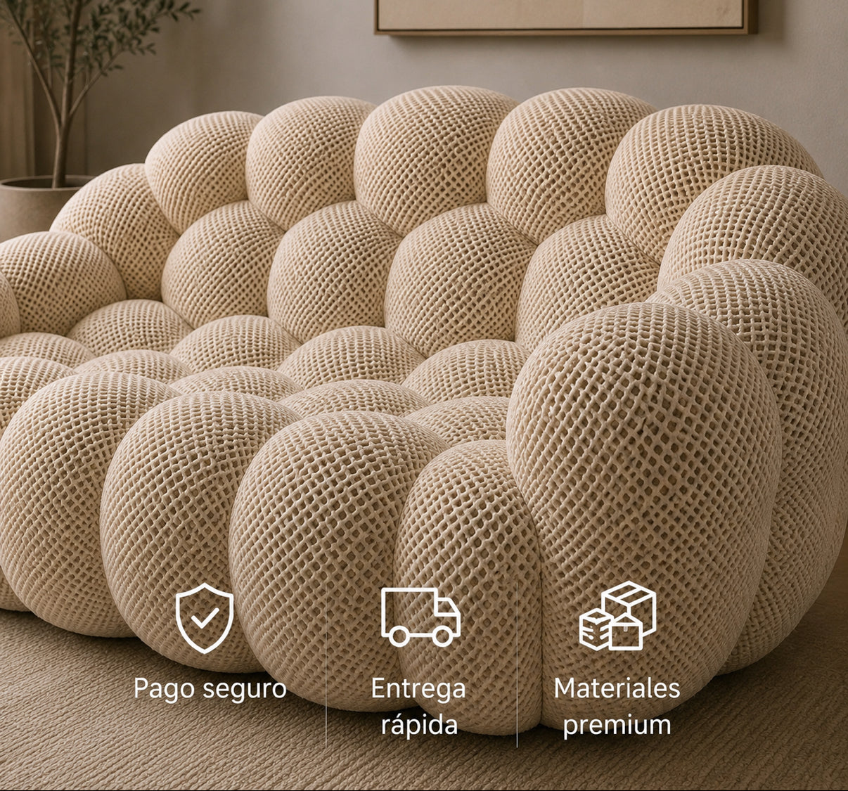 SOFLIXMÉXICO® BUBBLE — Creado para destacar en cualquier hogar
