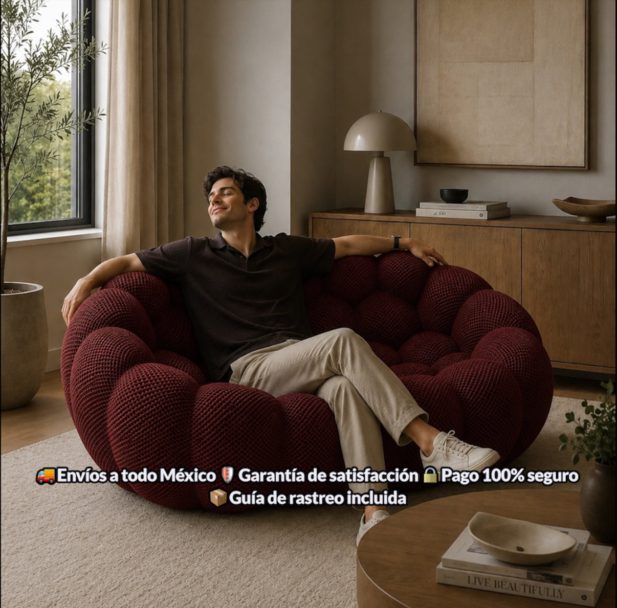 SOFLIXMÉXICO® BUBBLE — Creado para destacar en cualquier hogar
